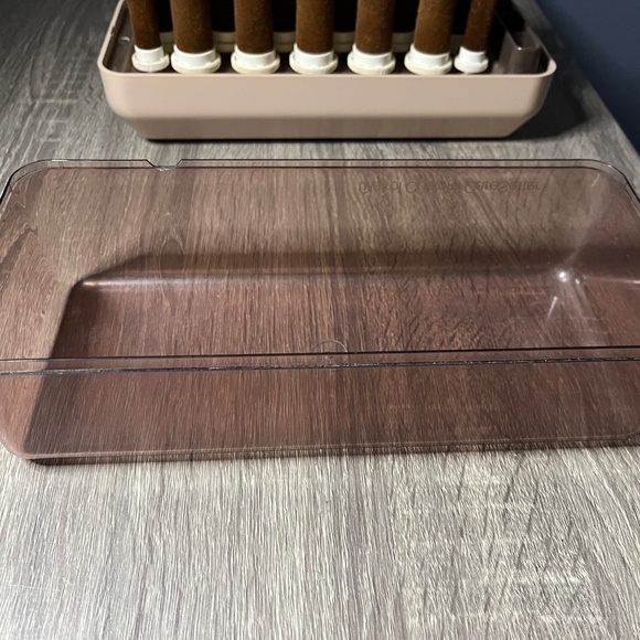 Vintage Clairol Custom Caresetter 20 Velvet KF-20‎ Hot Rollers NO Clips Works - Picture 5 of 6